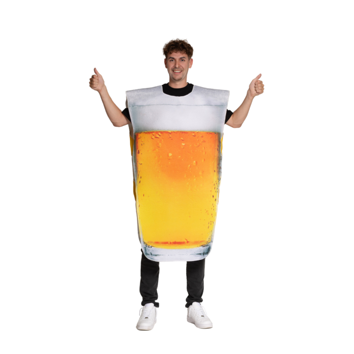 Bierglas Kostuum Unisex / One Size