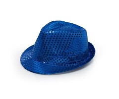 Spangles Paillet Hoedje / Blauw