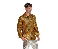 Shiny Disco Shirt / Goud