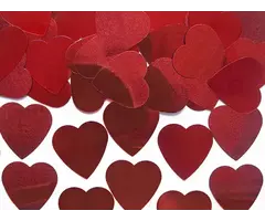 Confetti hartjes 25mm / 10 Gram