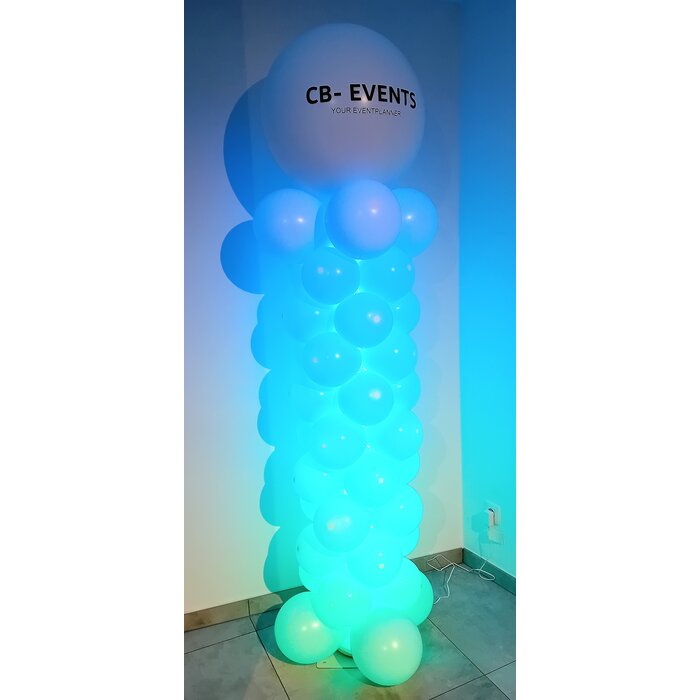 Ballonpiloon Ledverlichting + Bedrukking