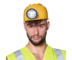 Helm Bouwvakker / Met Licht