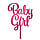 Taarttopper Baby Girl / Roze