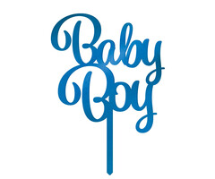 Taarttopper Baby Boy / Blauw