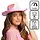 Led Cowboyhoed Pearl Roze
