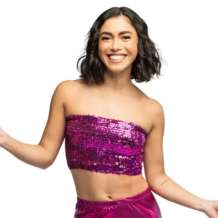 Top Sparkle Roze / M-L