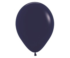 12x Latex Ballonnen -30cm / Navy Blue