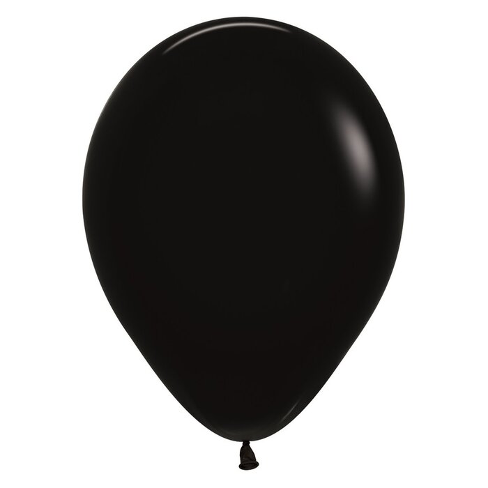 25x Latex Ballonnen -30cm /  Zwart