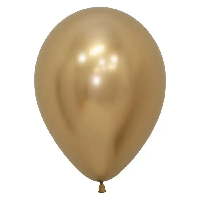 25x Latex Ballonnen -30cm /  Blinkend Goud