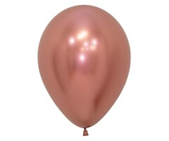 25x Latex Ballonnen -30cm /  Blinkend Rosé
