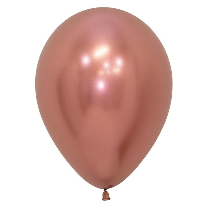 25x Latex Ballonnen -30cm /  Blinkend Rosé