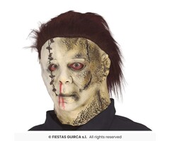 Michael Moordenaar Masker / Latex + Haar