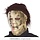 Michael Moordenaar Masker / Latex + Haar