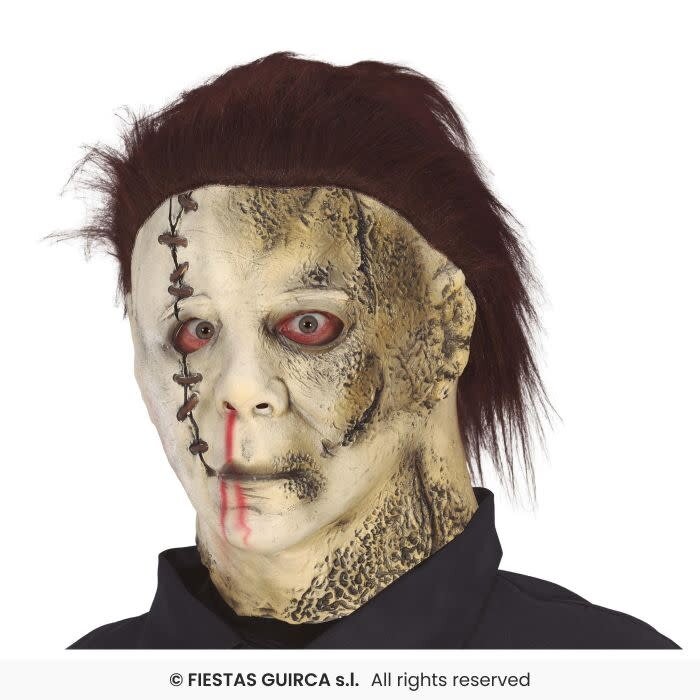 Michael Moordenaar Masker / Latex + Haar