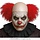 Kaalkop Horrorclown / Pruik