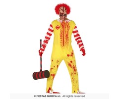 Horror Clownburger / Volwassenkostuum