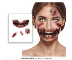 Face Tattoo / Littekens