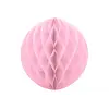 Decoratie Honeycomb 40cm / Lichtroze