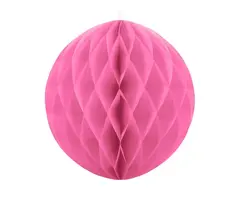 Decoratie Honeycomb 40cm /  Fuchsia