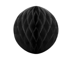 Decoratie Honeycomb 40cm /  Zwart