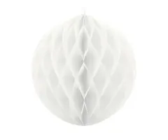 Decoratie Honeycomb 40cm / Wit