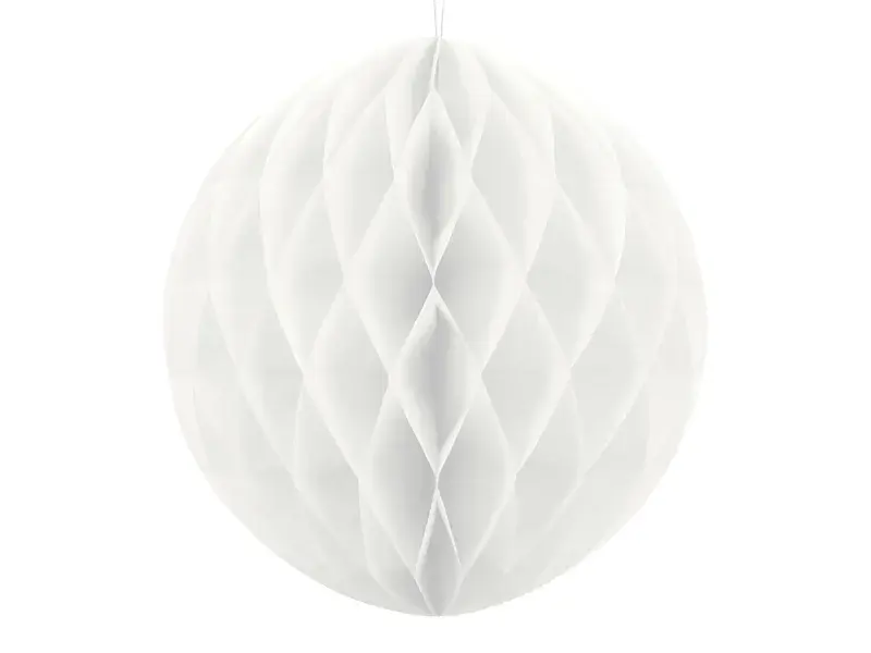 Decoratie Honeycomb 40cm / Wit