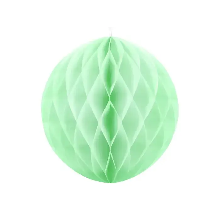Decoratie Honeycomb 40cm /  Pistache
