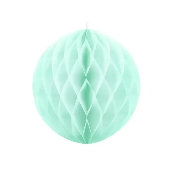 Decoratie Honeycomb 40cm /  Munt