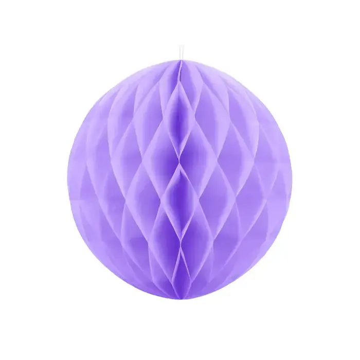 Decoratie Honeycomb 40cm /  Lila