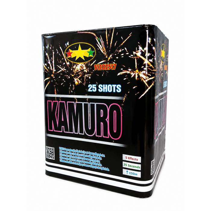 Vuurwerkbatterij Kamuro  | 25 Shots