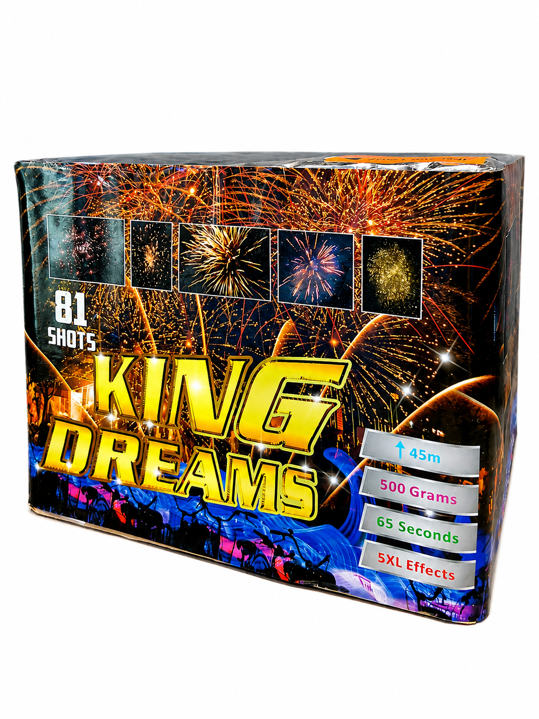Vuurwerkbatterij King Dreams / 81 Shots
