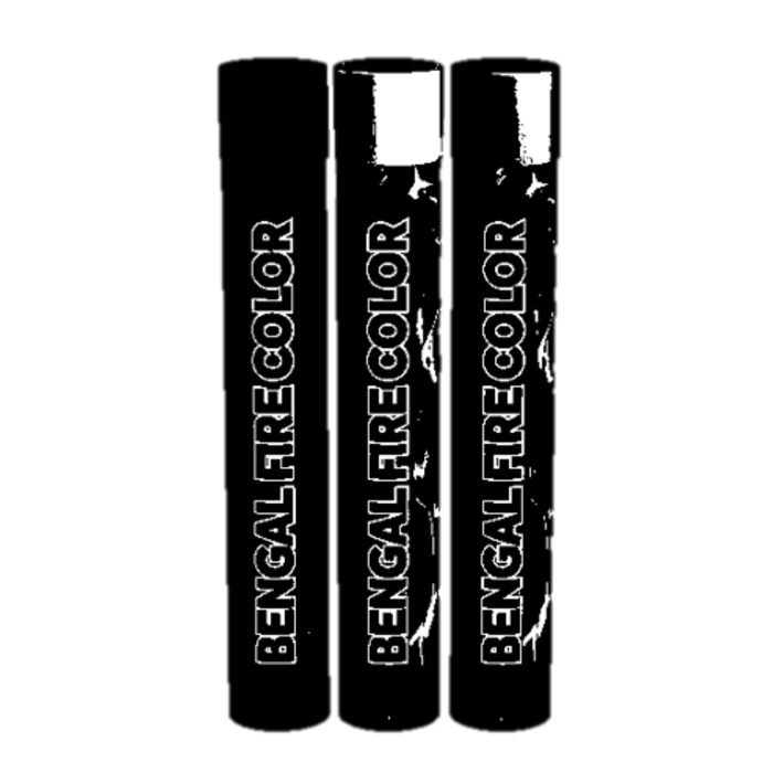 Bengaalse Fakkels met lont / 5 Stuks Paars