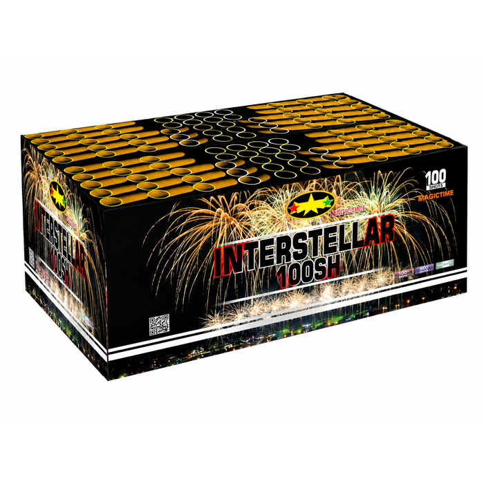 Vuurwerkbatterij Interstellar / 100 Shots