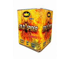 Vuurwerkbatterij Gold Spider/ 16 Shots