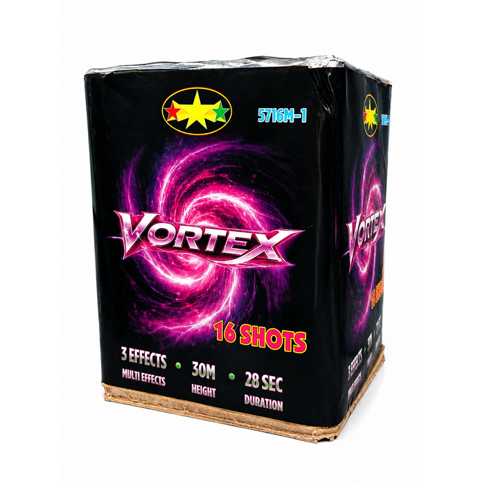 Vuurwerkbatterij Vortex / 16 Shots