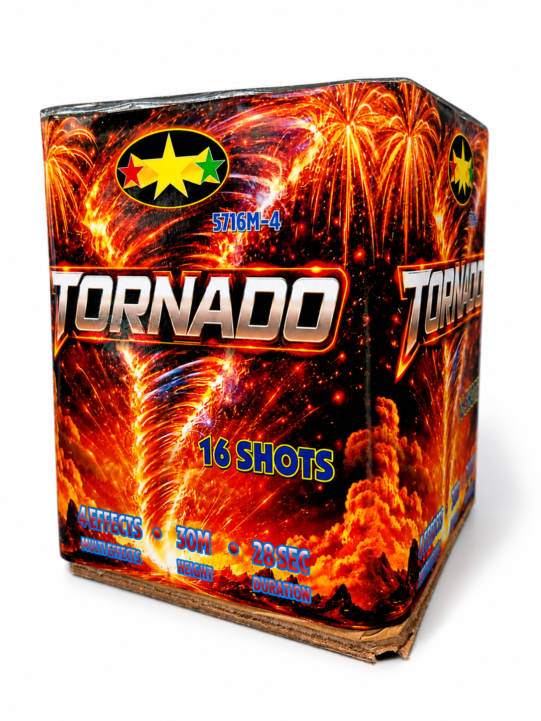 Vuurwerkbatterij Tornado / 16 Shots