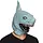 Latex Hoofdmasker / Haai