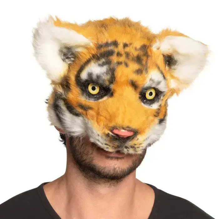 Pluche Masker Tijger
