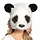 Pluche Masker Panda