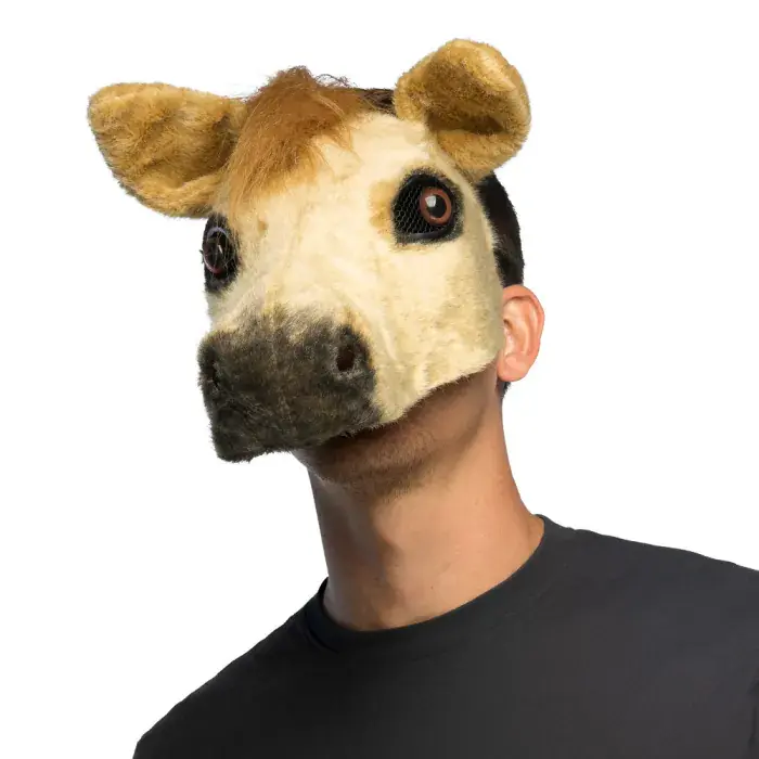 Pluche Masker Paard