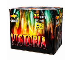 Vuurwerkbatterij Victoria / 36 shots Low Noise