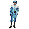Pietenkostuum Cadiz Deluxe / Turquoise & Blauw
