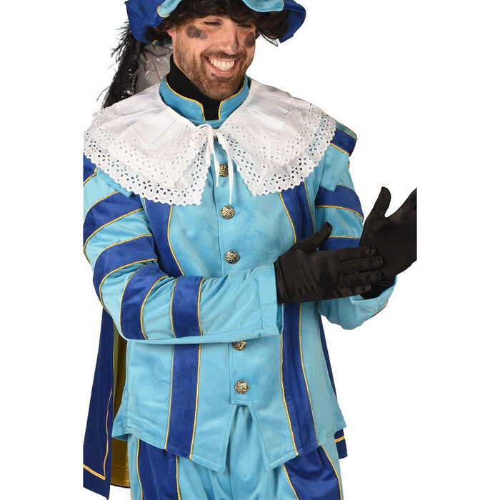Pietenkostuum Cadiz Deluxe / Turquoise & Blauw