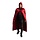 Rode Cape Met Capuchon Fluweel Rood / One Size