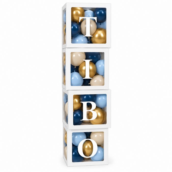 Letter Ballonbox / Per stuk