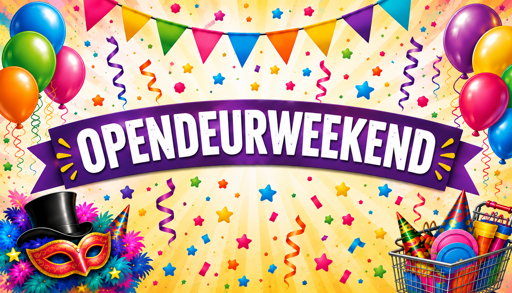 Opendeurweekend Feestwinkel Bart Gees