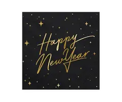 Servetten Happy New Year / 33cm x 33cm
