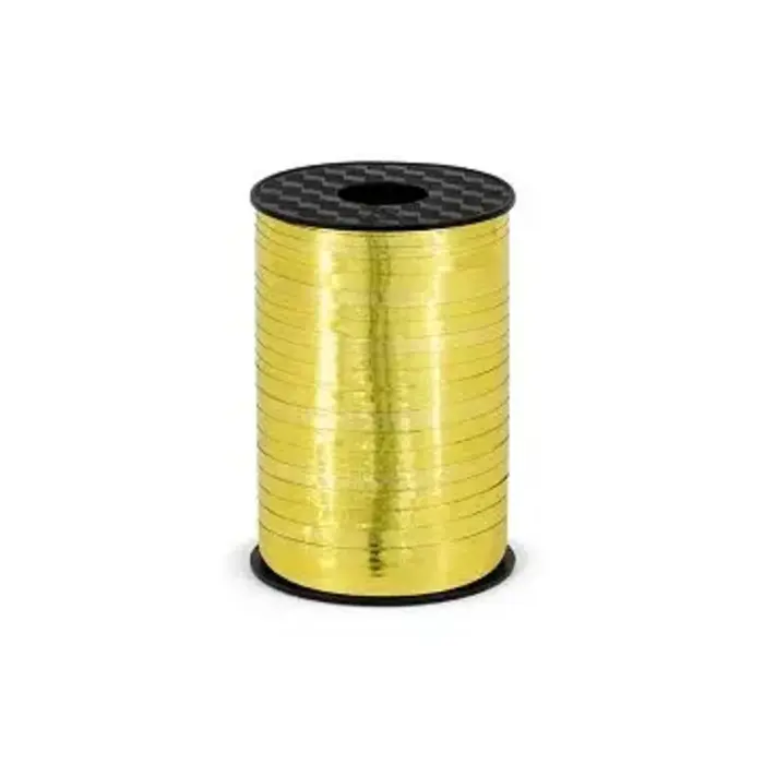 Ballonlint Plastiek 5mm /225m - Goud
