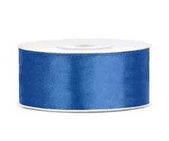 Satijnen Lint 25m / Royaal Blauw