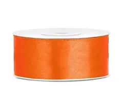 Satijnen Lint 25m / Oranje